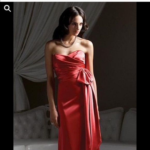 Dessy Collection Bridesmaid Dress size 6 - Picture 2 of 5